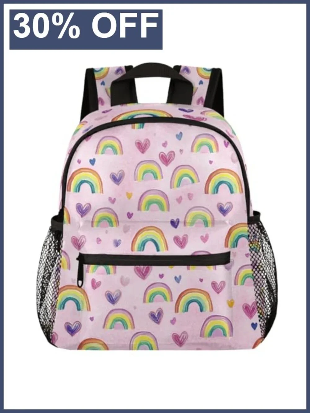 Durable Polyester Backpack for School Travel Hiking Kids